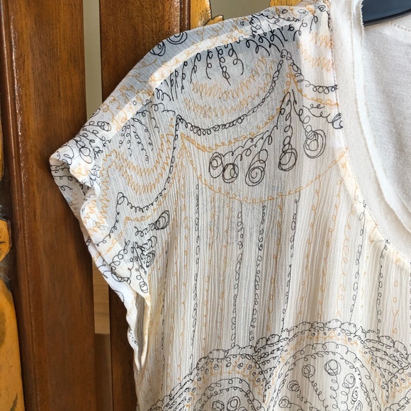 Diane Von Furstenberg Silk Lace Blouse - Picture 3 of 16